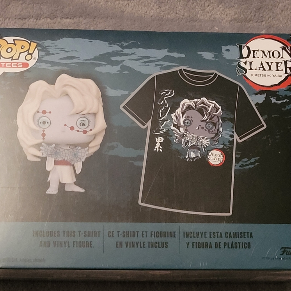 Demon slayer Rui Funk pop and Large unisex shirt